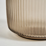 Tinca Glass Candle Holder - 19cm - Maison Rêves UK