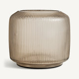 Tinca Glass Candle Holder - 25cm - Maison Rêves UK