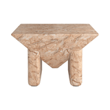 Prism Faux Marble Square Coffee Table - Maison Rêves UK