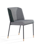 Victor Dining Chair - Houndstooth - (Set of 2)