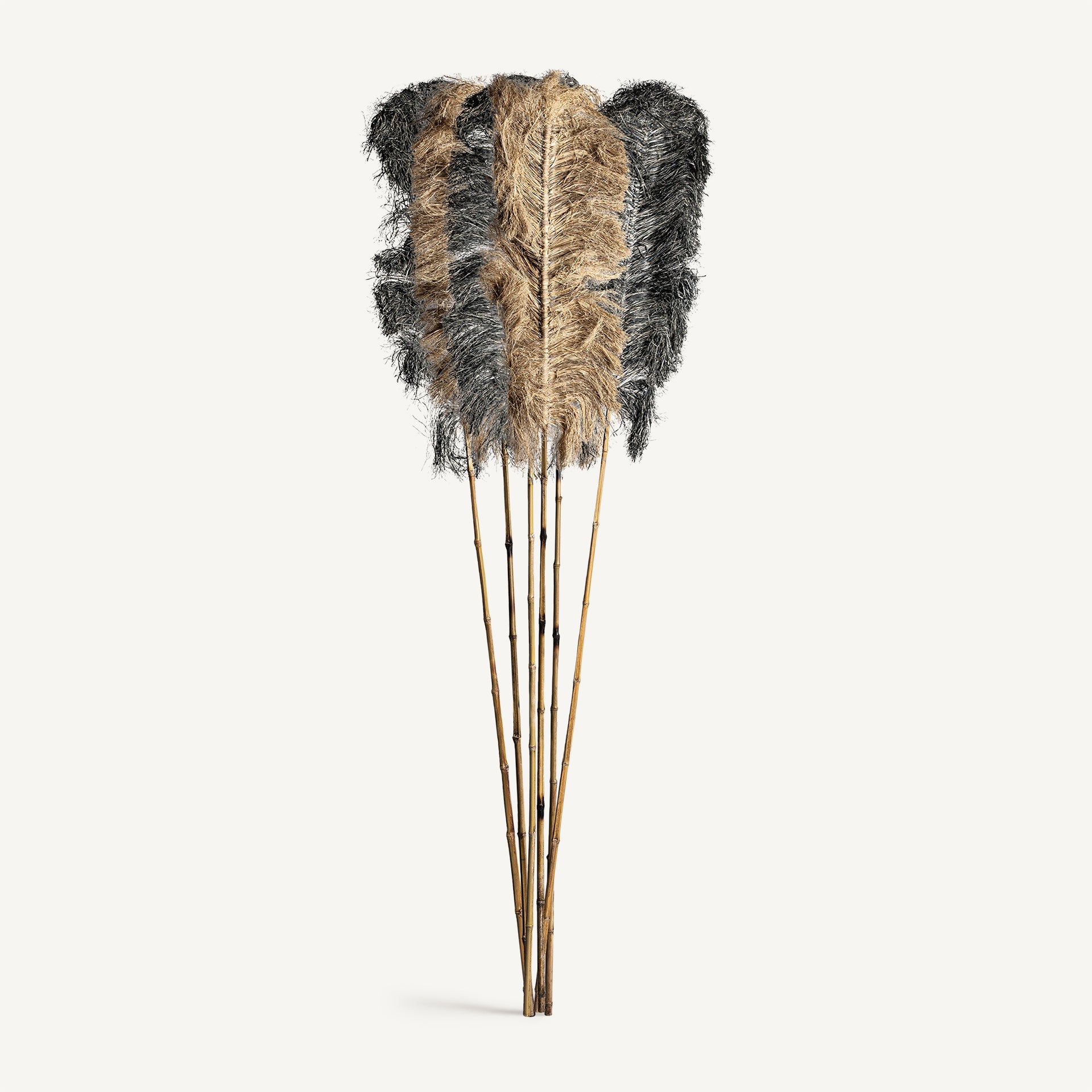 Jerzy Raffia Decorative Branch (Set of 6) - Maison Rêves UK