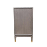 Renmin Cabinet 4 Door Grey Reclaimed Oak by Eccotrading Design London - Maison Rêves UK