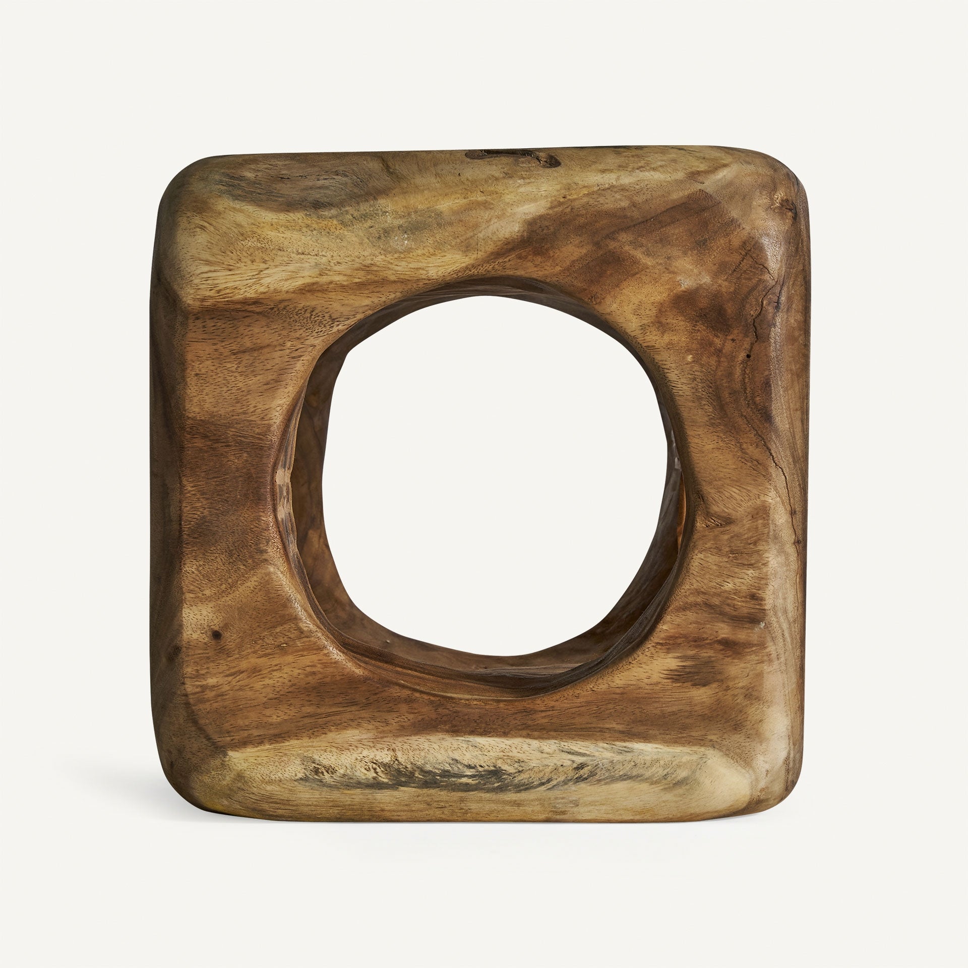 Arusa Suar Wood Footrest - Maison Rêves UK