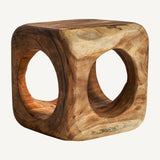 Arusa Suar Wood Footrest - Maison Rêves UK