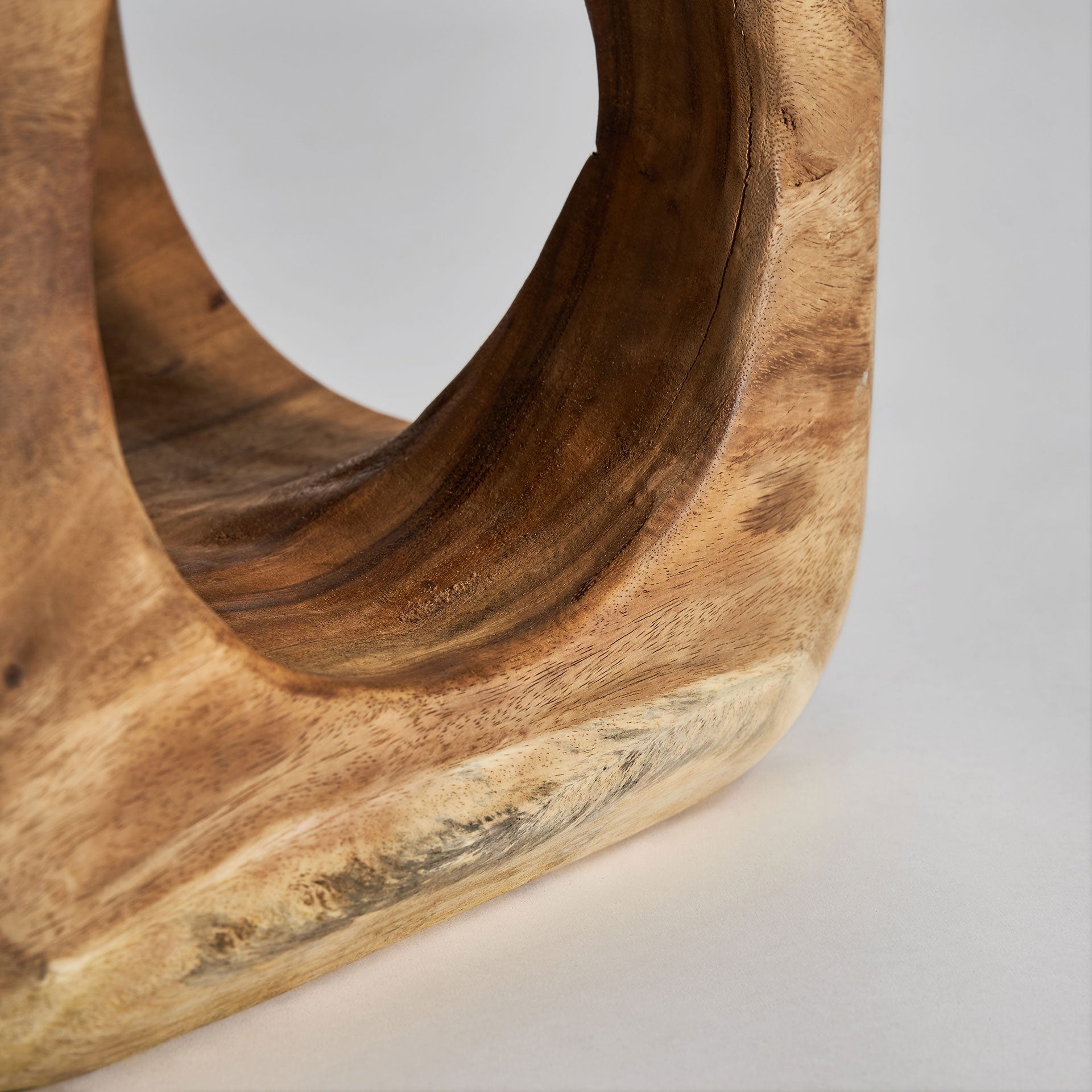 Arusa Suar Wood Footrest - Maison Rêves UK