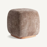Calypso Taupe Footrest - Maison Rêves UK