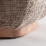 Calypso Taupe Footrest - Maison Rêves UK