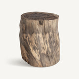 Dharm Tamarind Wood Footrest - 36cm - Maison Rêves UK