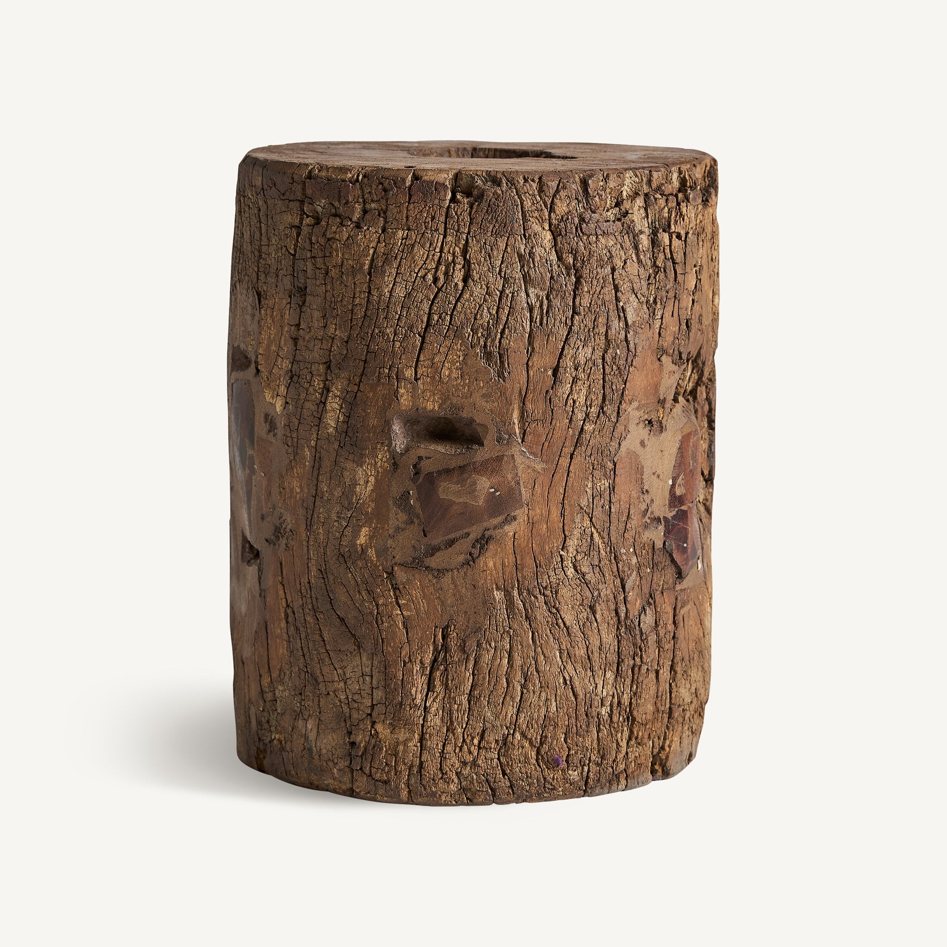 Kraj Mango Wood Footrest - Maison Rêves UK