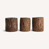 Kraj Mango Wood Footrest - Maison Rêves UK