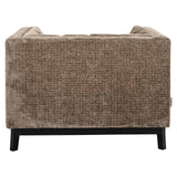 Lounge Chair Beaudy Stone Chenille Fire Retardant (Niagara 104 Stone Chenille)