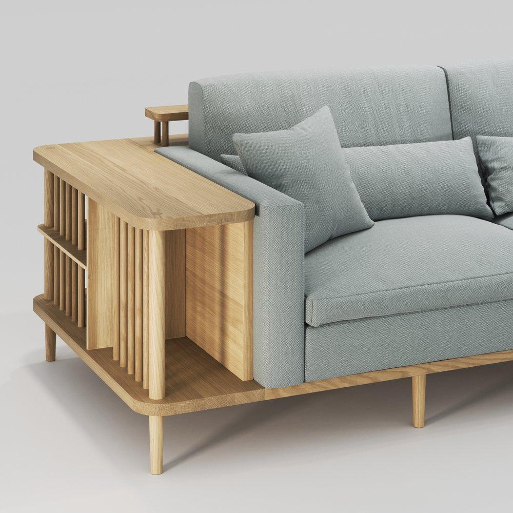 Scaffold Sofa by WeWood - Maison Rêves UK