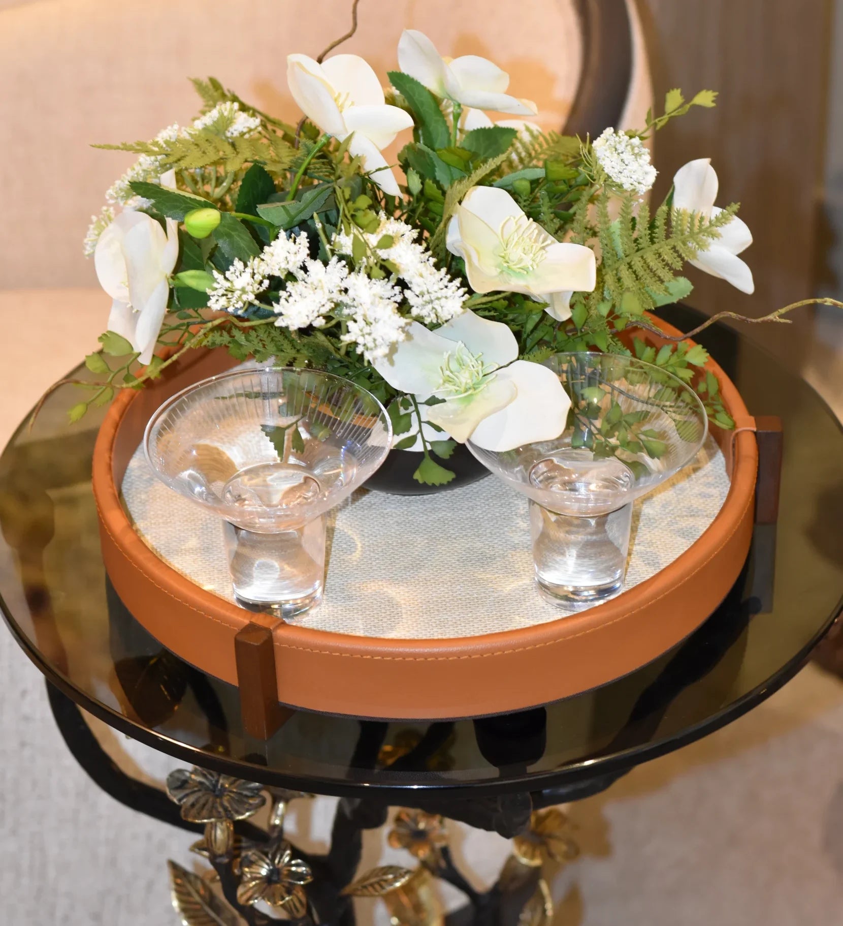 Set of 2 Martini Glasses