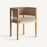 Jarlan Teak Wood Chair - Maison Rêves UK