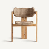 Marsal Teak Wood Chair - Maison Rêves UK