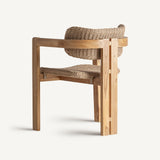 Marsal Teak Wood Chair - Maison Rêves UK