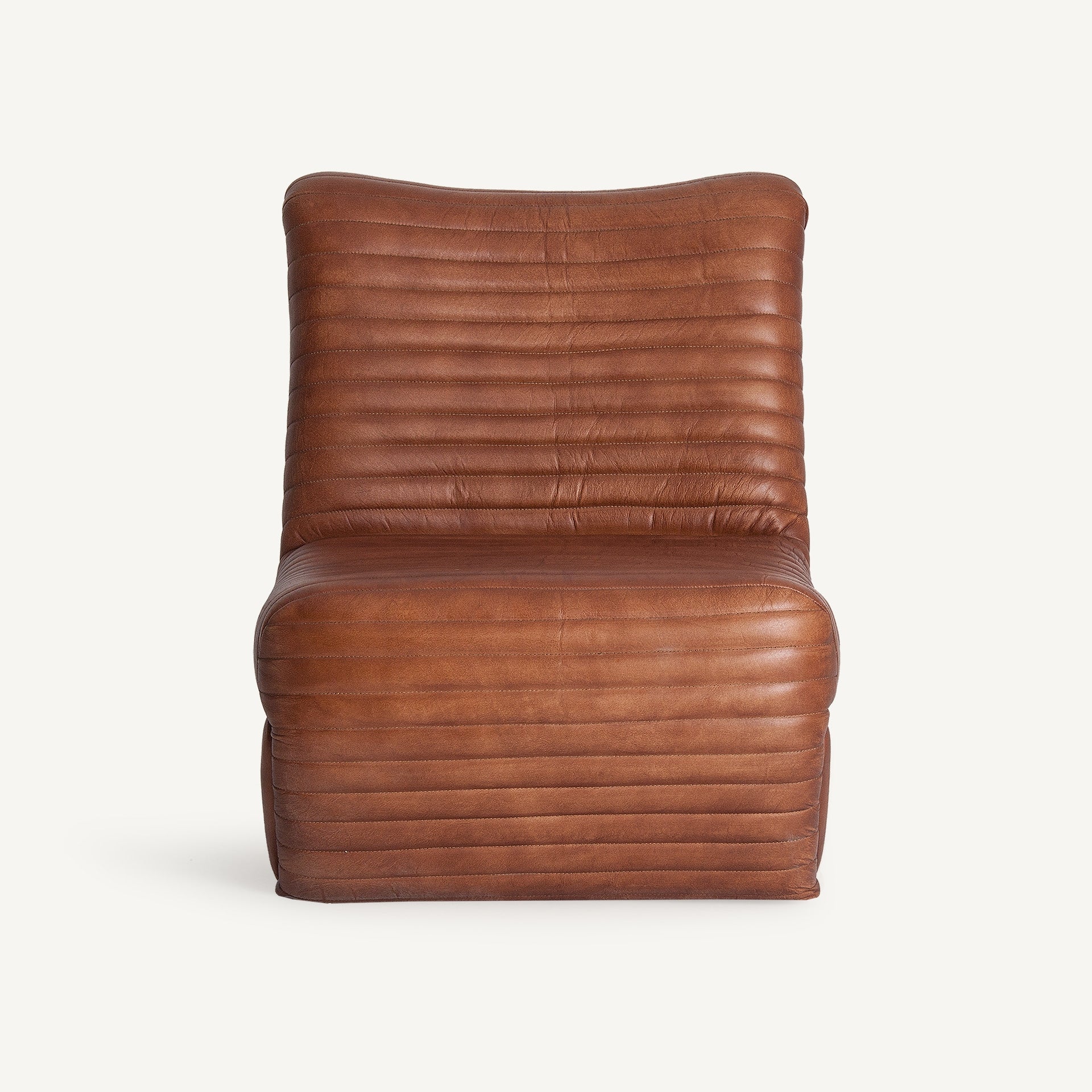 Almstock Leather Armchair - Maison Rêves UK