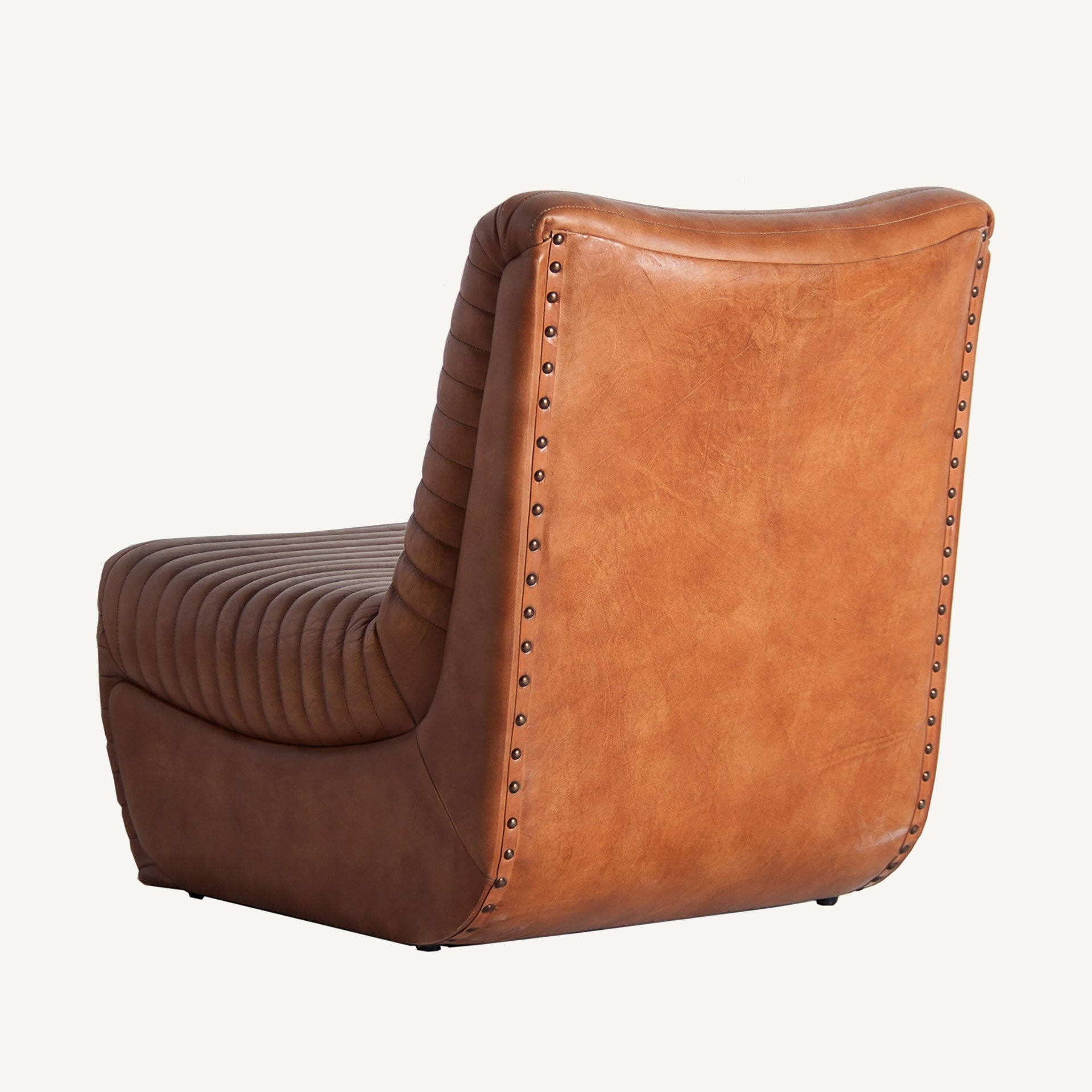 Almstock Leather Armchair - Maison Rêves UK