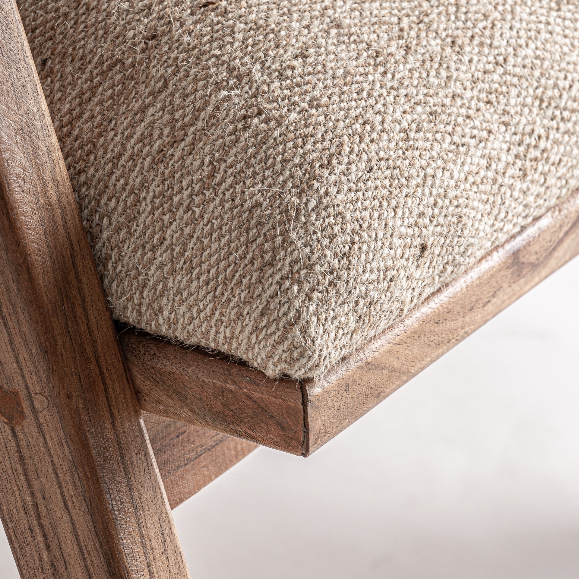 Elgin Jute Armchair - Maison Rêves UK