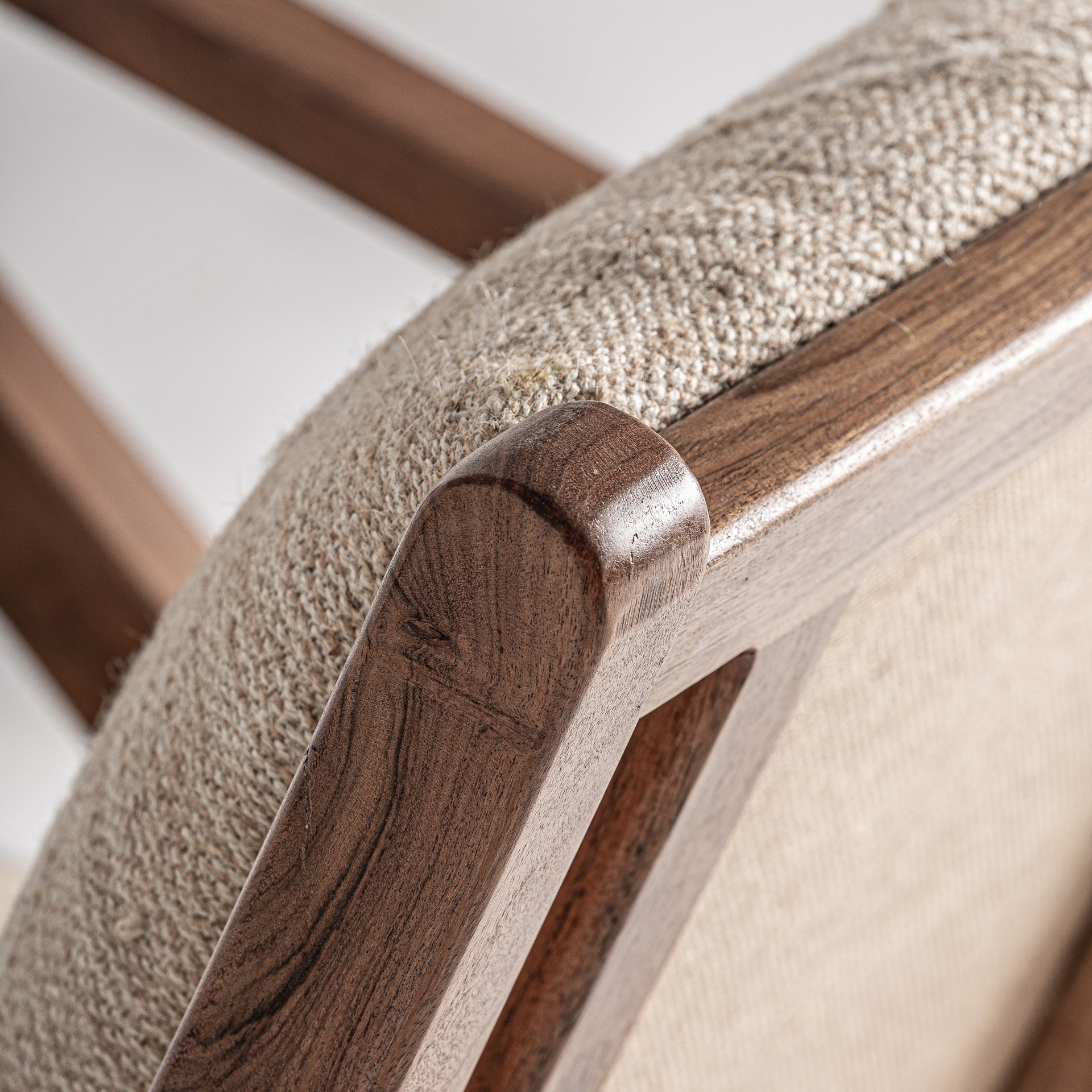 Elgin Jute Armchair - Maison Rêves UK