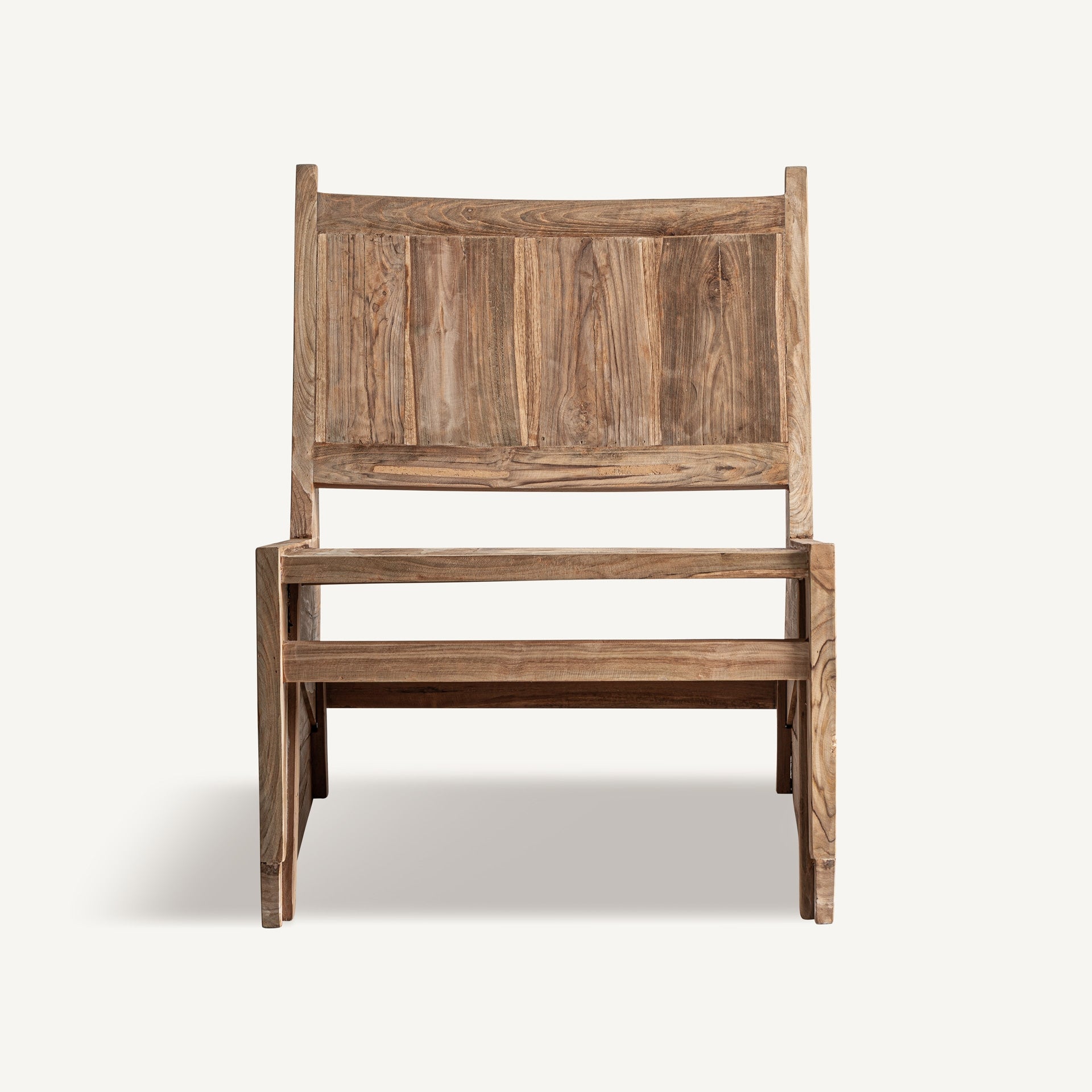 Tiers Teak Wood Armchair - Maison Rêves UK