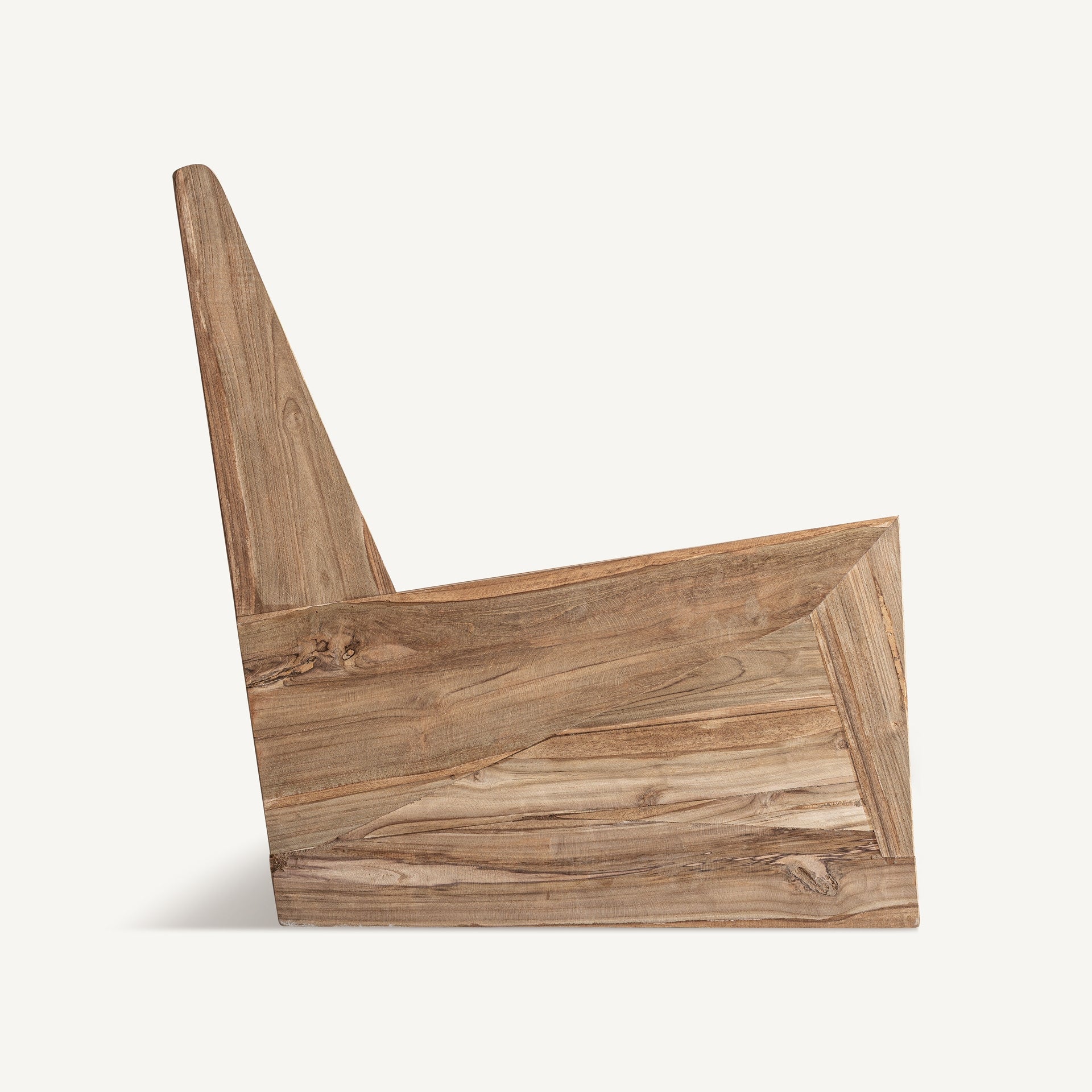 Tiers Teak Wood Armchair - Maison Rêves UK
