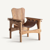 Teak Wood Armchair - 81cm - Maison Rêves UK