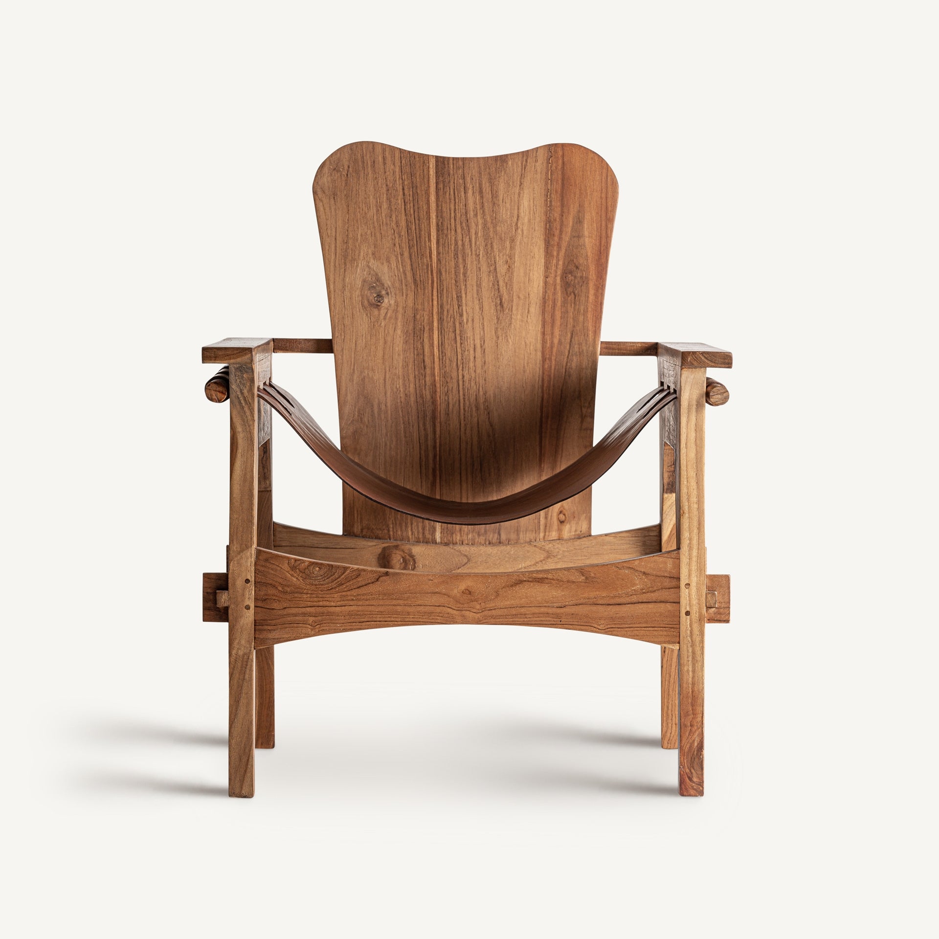 Teak Wood Armchair - 81cm - Maison Rêves UK
