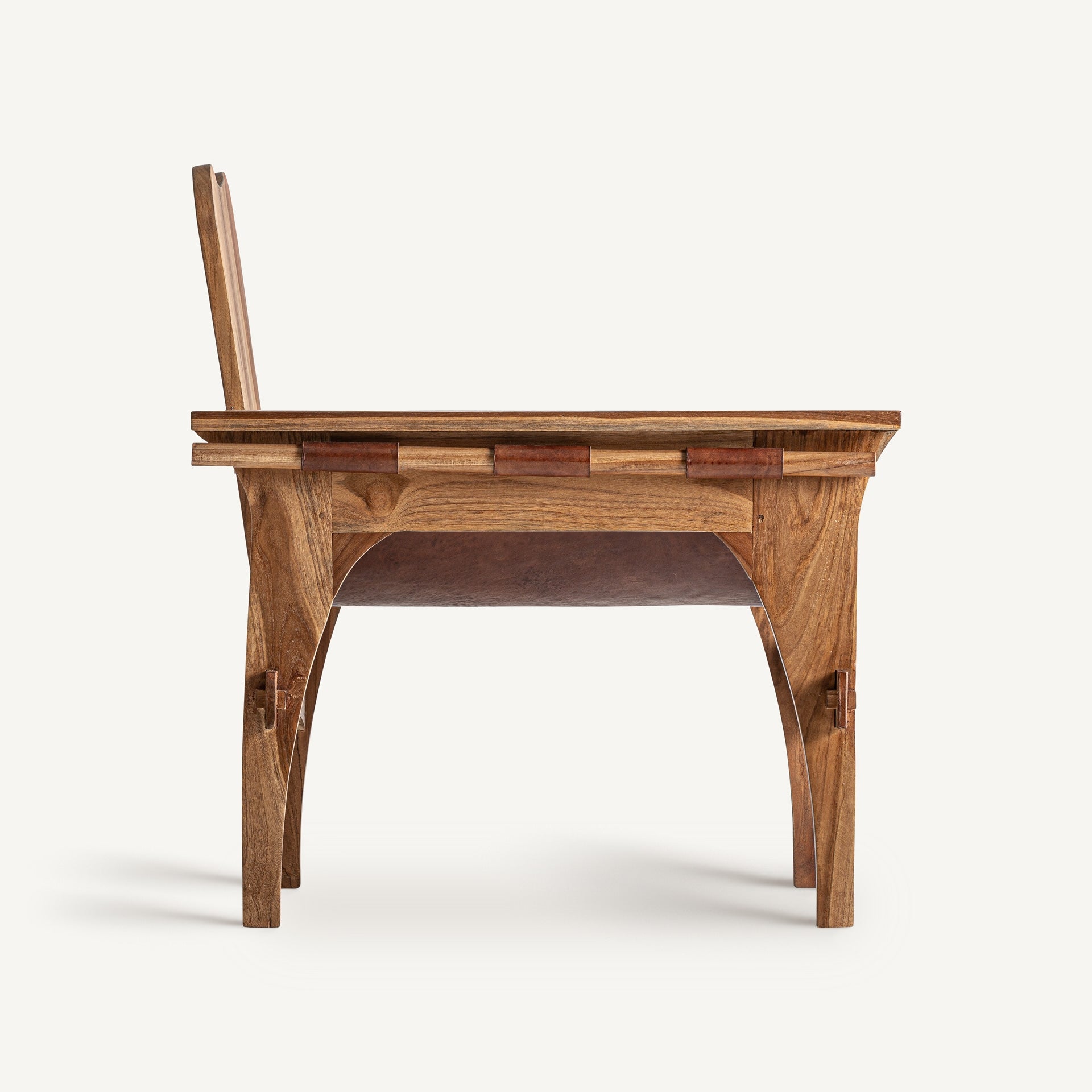 Teak Wood Armchair - 81cm - Maison Rêves UK