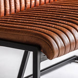 Chadron Buffalo Leather Bar Sofa - Maison Rêves UK