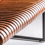 Chadron Buffalo Leather Bar Sofa - Maison Rêves UK
