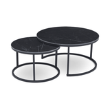 Soho Nested Coffee Table Ceramic Top by Berkeley Designs - Maison Rêves UK