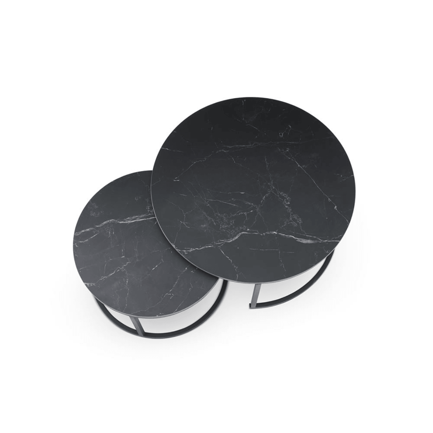 Soho Nested Coffee Table Ceramic Top by Berkeley Designs - Maison Rêves UK