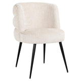 Stella Beige Chenille Fabric Dining Chair by Richmond Interiors - Maison Rêves UK