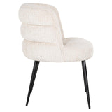 Stella Beige Chenille Fabric Dining Chair by Richmond Interiors - Maison Rêves UK