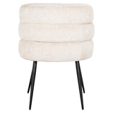 Stella Beige Chenille Fabric Dining Chair by Richmond Interiors - Maison Rêves UK