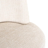 Stella Beige Chenille Fabric Dining Chair by Richmond Interiors - Maison Rêves UK