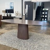 Strata Large Oval Walnut Dining Table by Eccotrading Design London - Interitower | UK 
