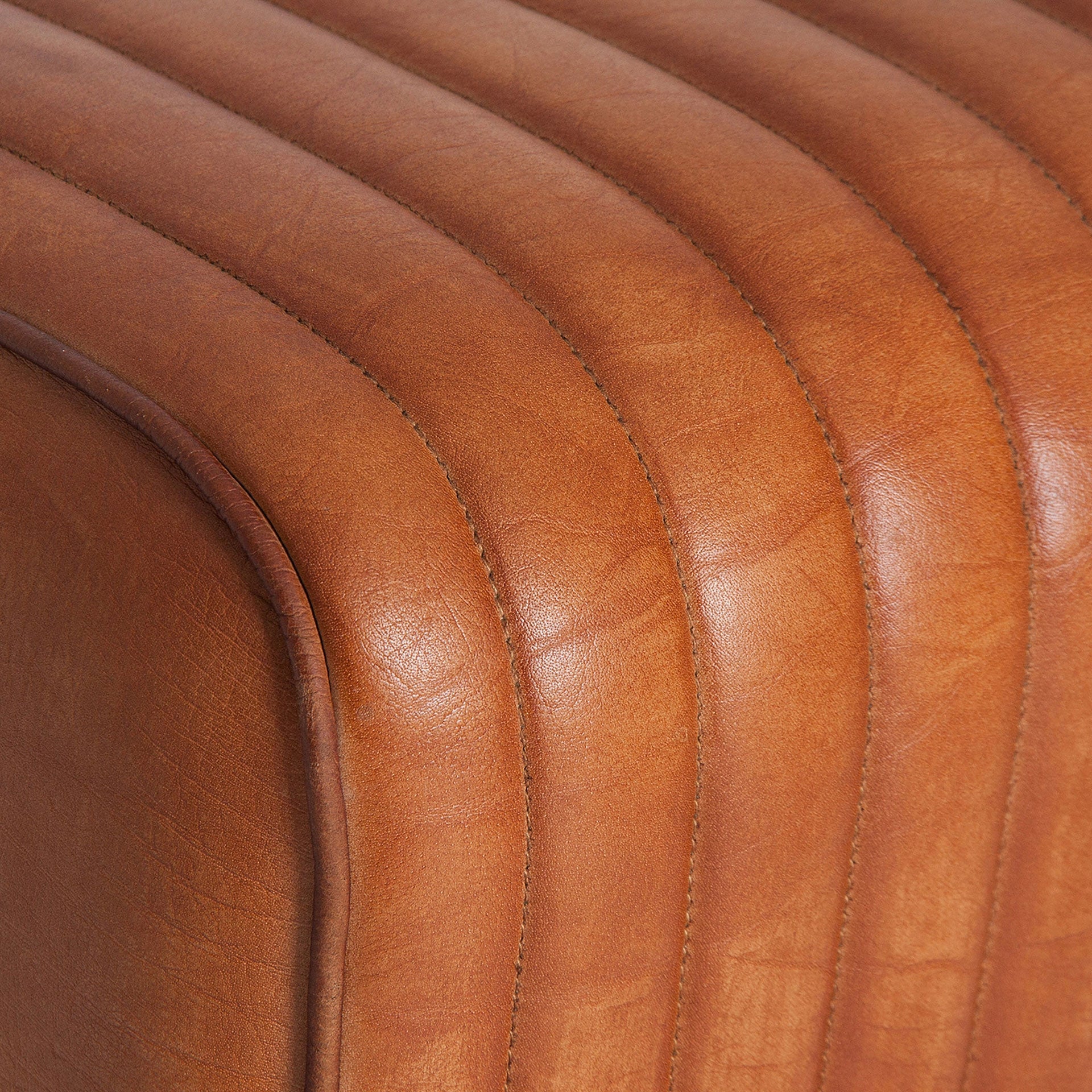 Almstock Leather Stool - Maison Rêves UK