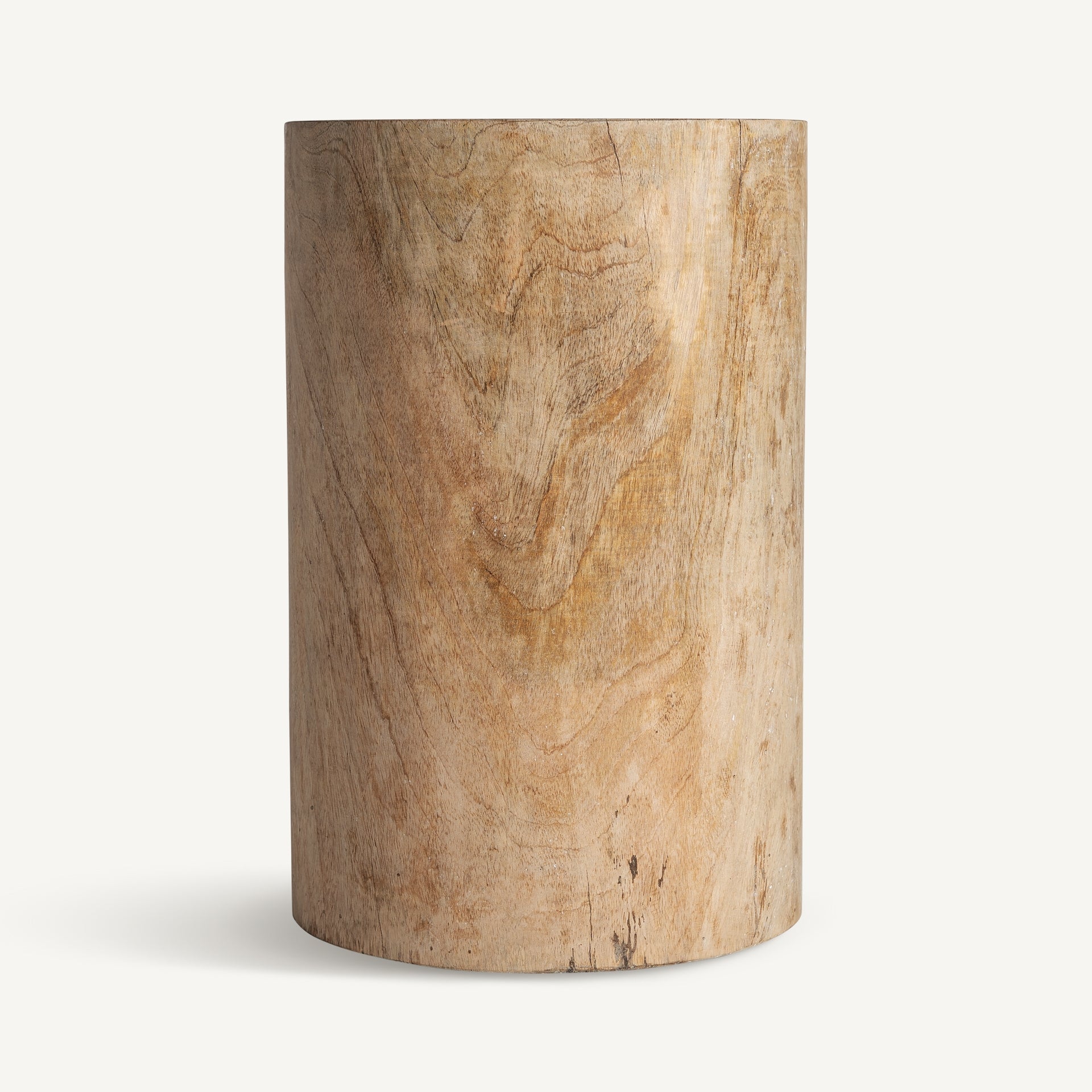 Guelma Suar Wood Stool - Maison Rêves UK