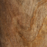 Guelma Suar Wood Stool - Maison Rêves UK