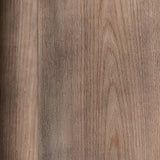 Jacquard Elm Wood Stool - 45cm - Maison Rêves UK