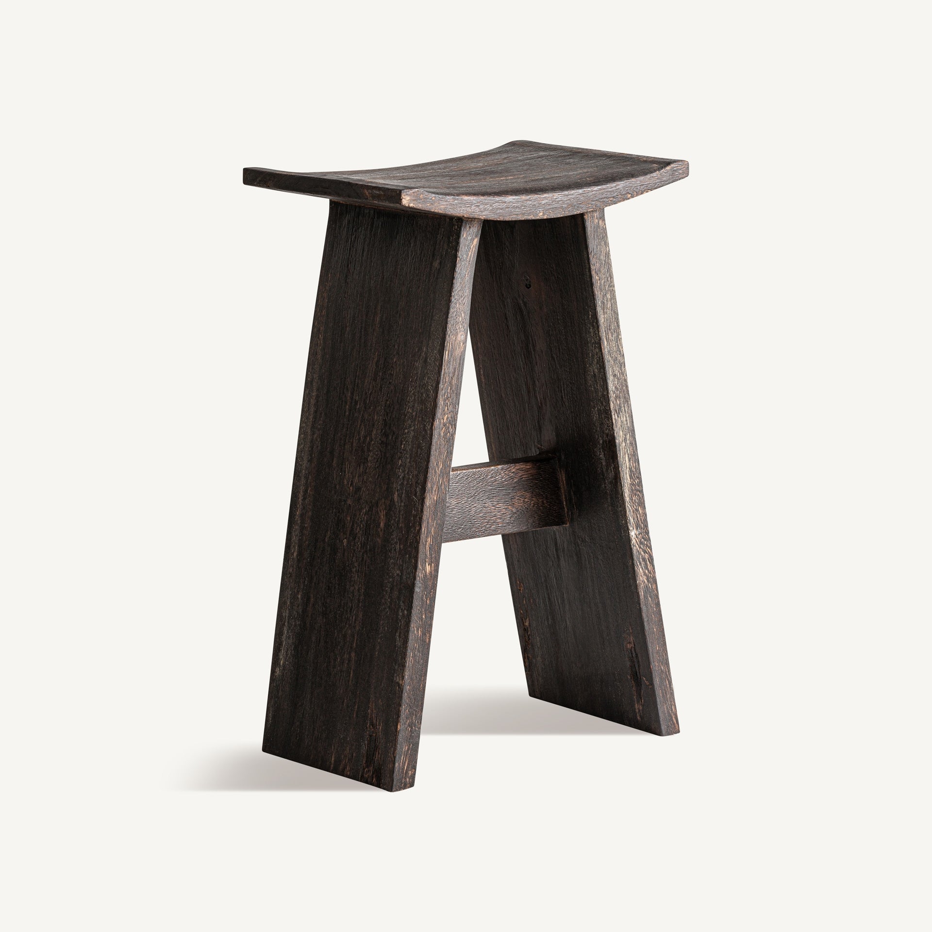 Klajha Suar Wood Stool - Maison Rêves UK