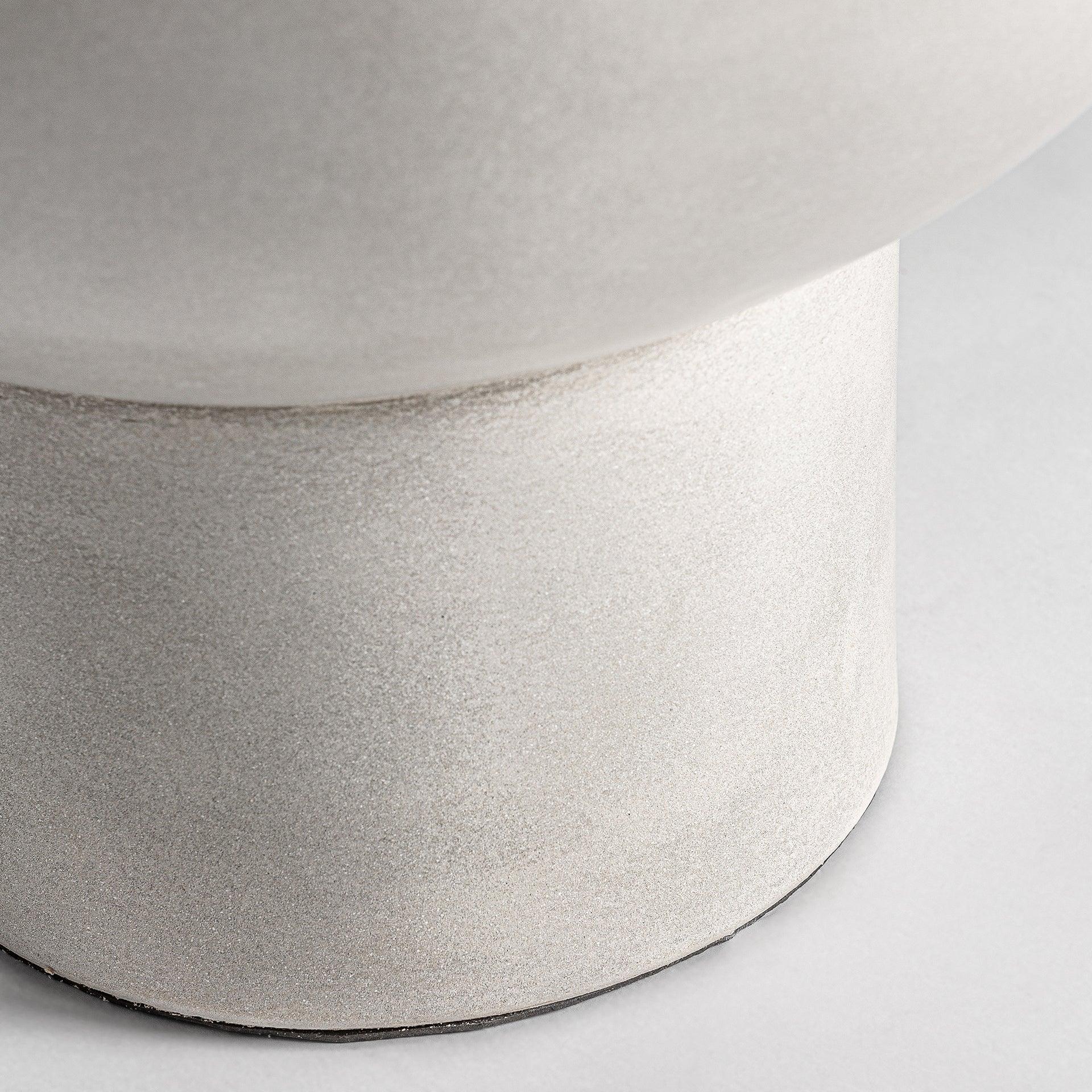 Telfs Concrete Circular Side Table - Maison Rêves UK