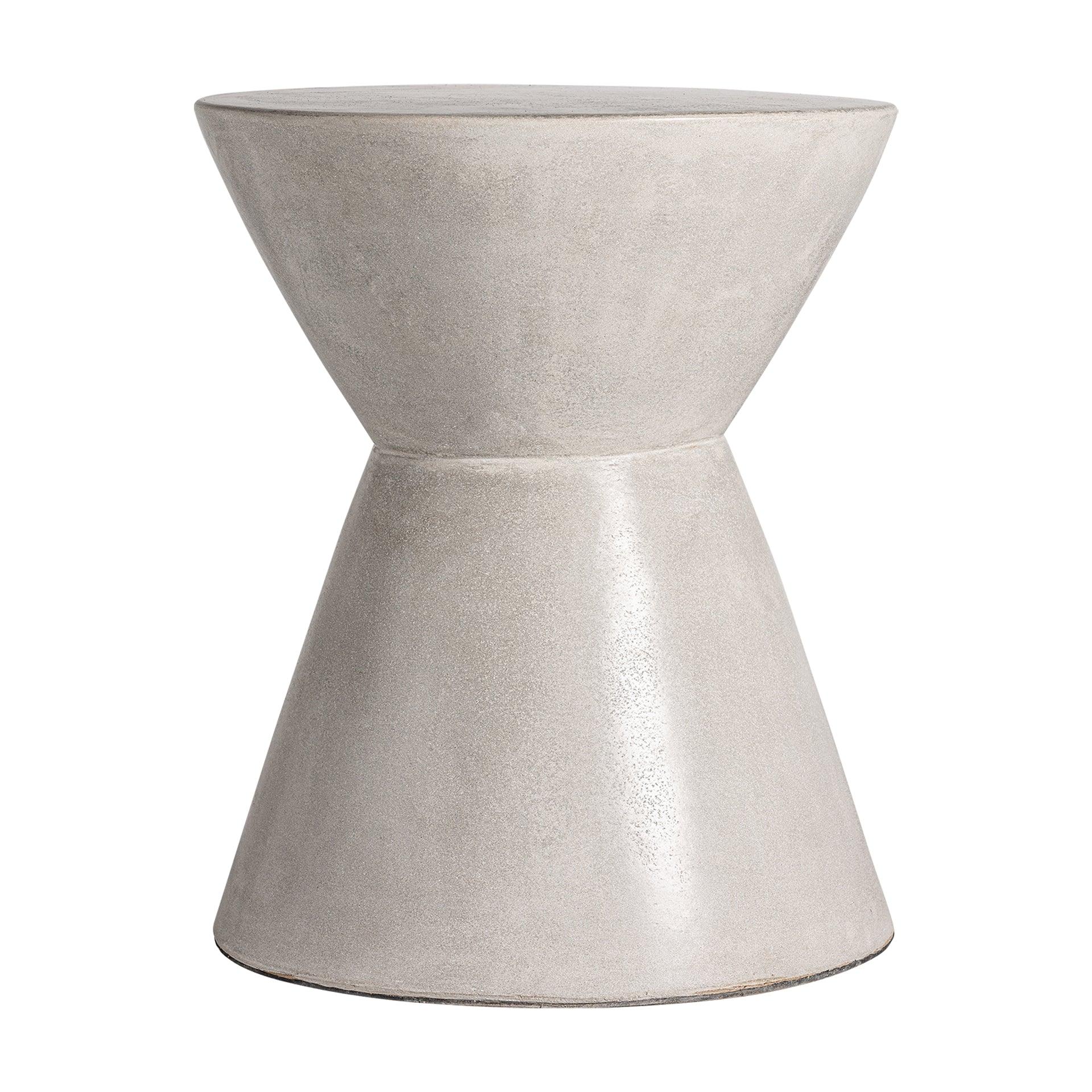 Telfs Concrete Side Table - Large - Maison Rêves UK