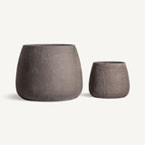 Baladou Fibre Cement Vase (Set of 2) - Maison Rêves UK