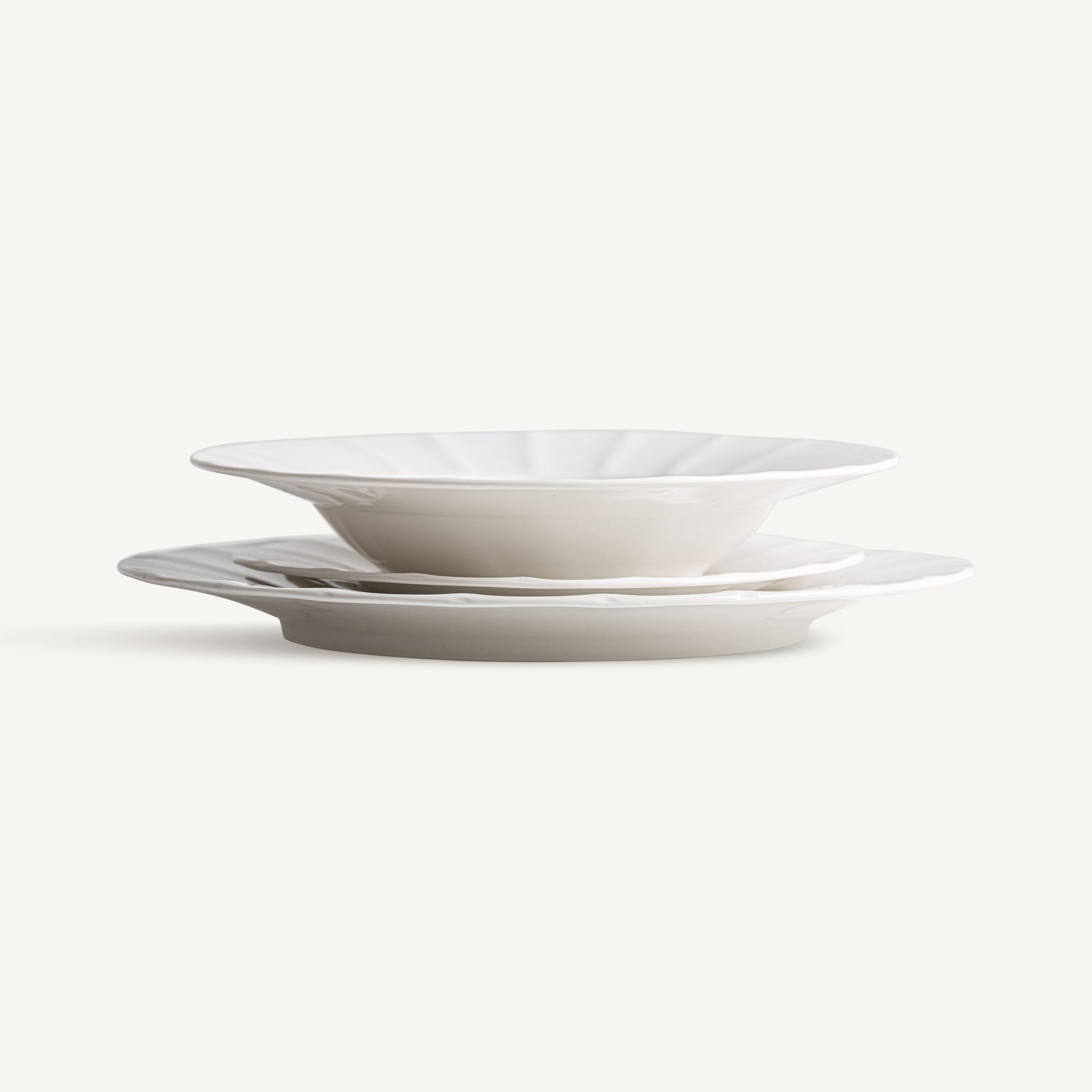 Bondey Porcelain Crockery (Set of 18) - Maison Rêves UK