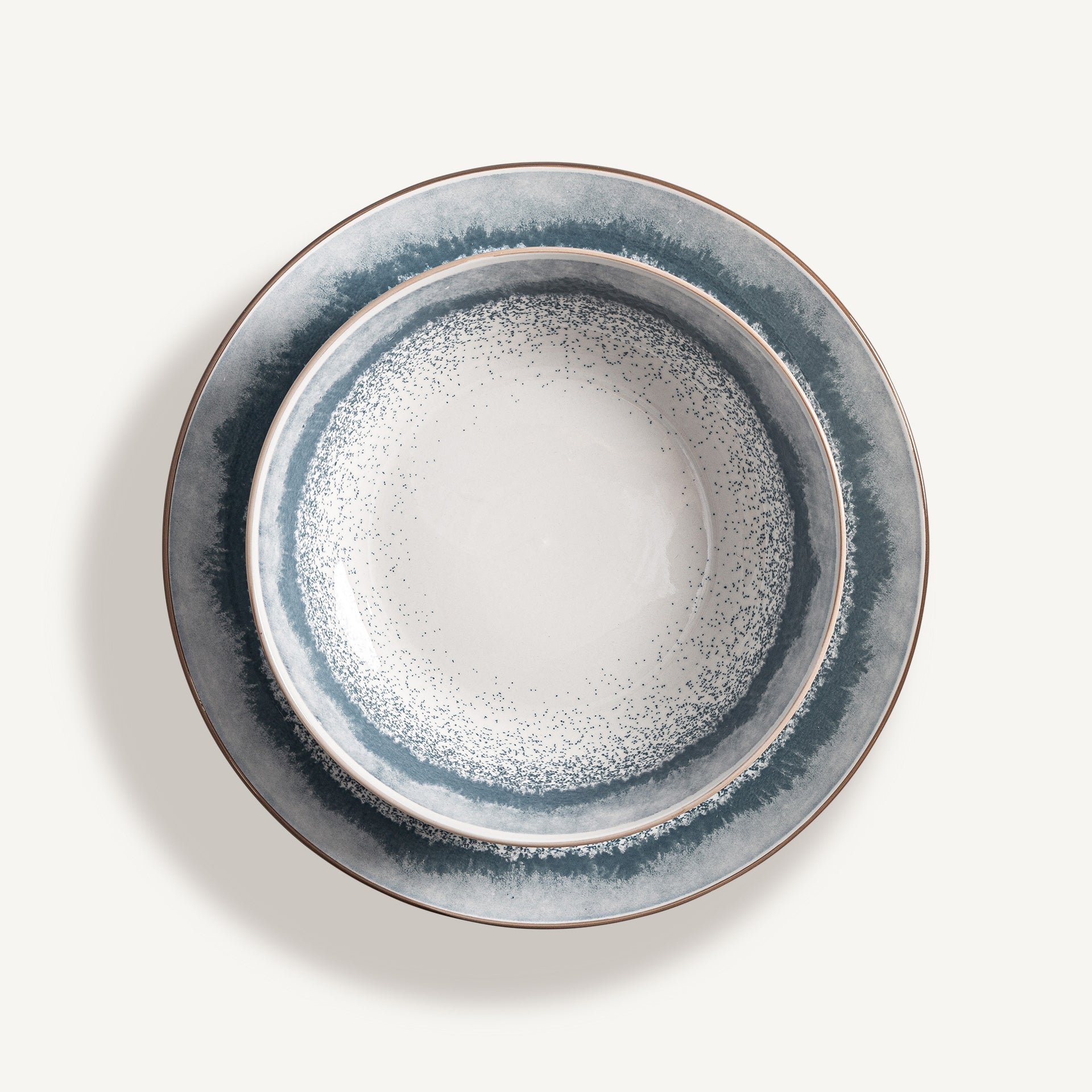 Chambrey Porcelain Crockery (Set of 18) - Maison Rêves UK