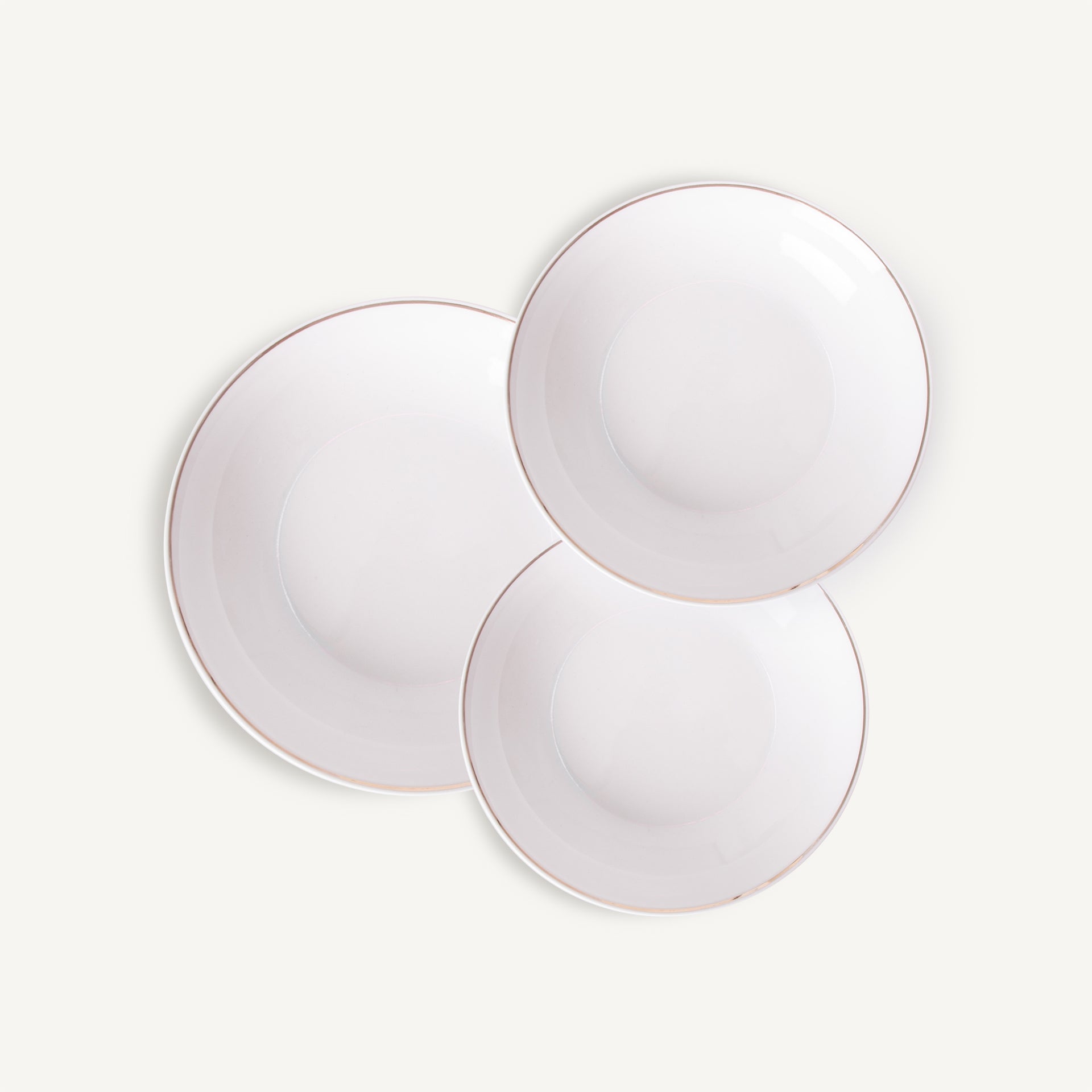 Greg Porcelain Crockery (Set of 18) - Maison Rêves UK