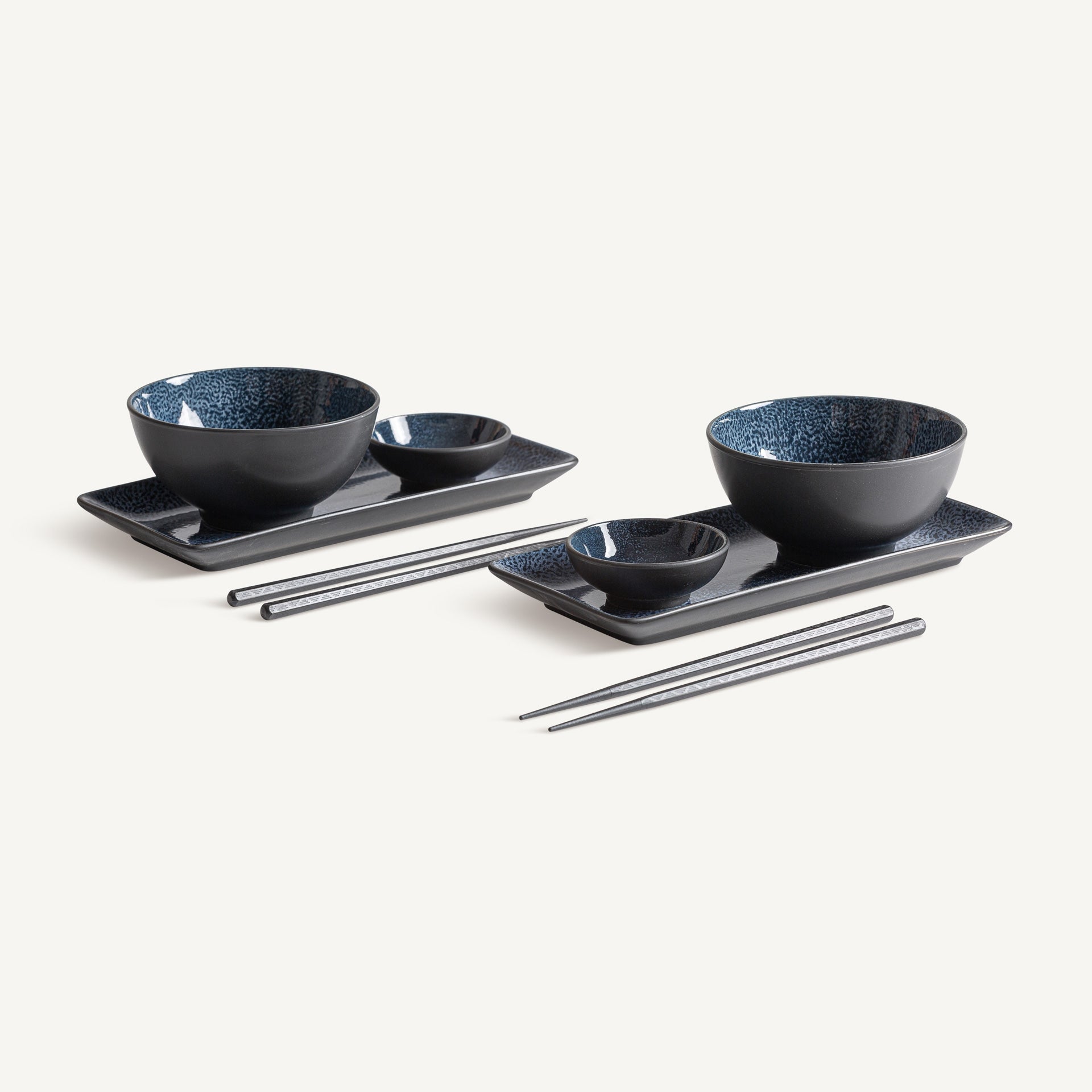 Saussi Ceramic Crockery (Set of 8) - Maison Rêves UK